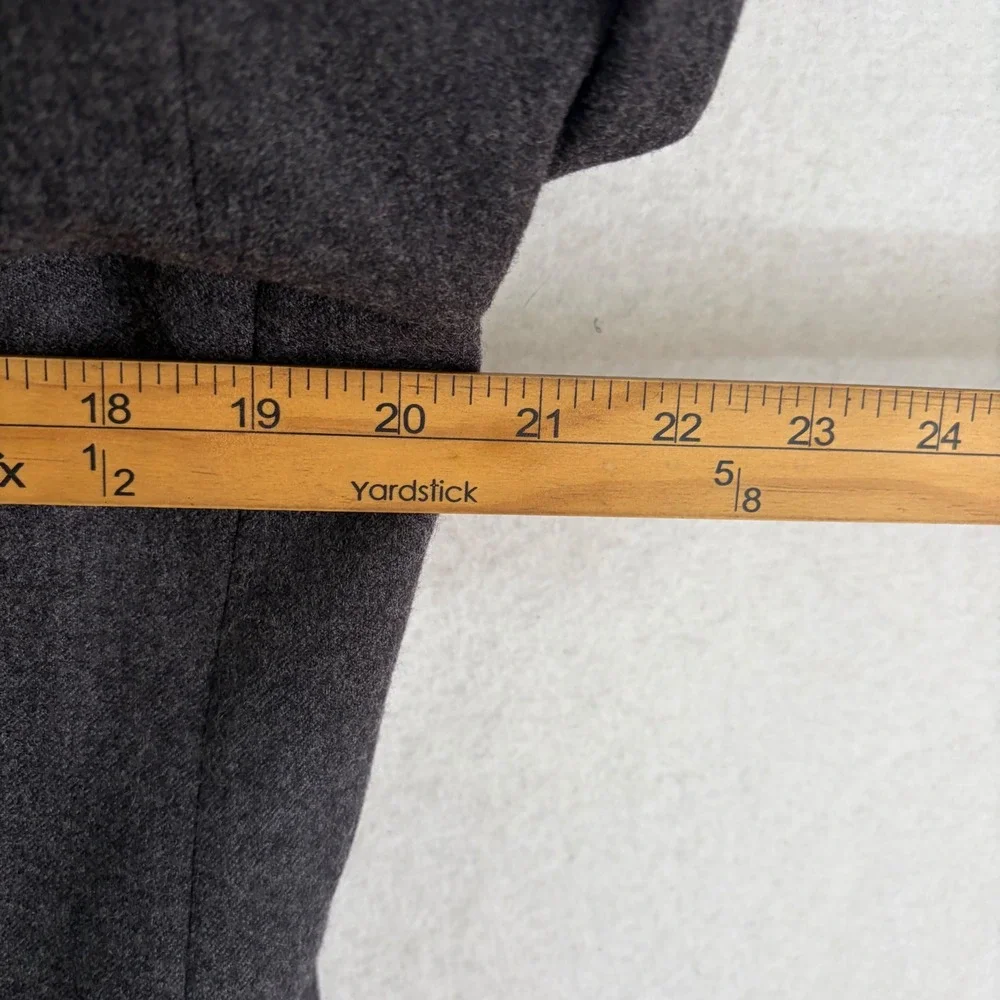 Vintage Ermenegildo Zegna Blazer 50 40R Double Breasted Peak Lapel Wool Italy